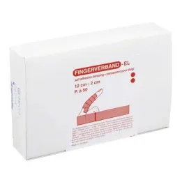 Fingerbandage 2x12 cm elastik, 50 stk