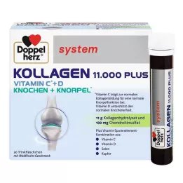 DOPPELHERZ Collagen 11.000 Plus system ampuller, 30X25 ml