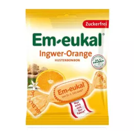 EM-EUKAL Ingefær Orange Candy sukkerfri, 75 g