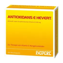 ANTIOXIDANS E Hevert bløde kapsler, 100 stk