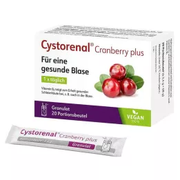 CYSTORENAL Tranebær plus, 20 stk