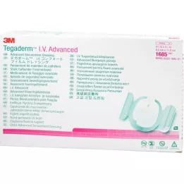 TEGADERM 3M I.V Avanceret fiksering V.8,5x11,5 cm 1685, 50 stk