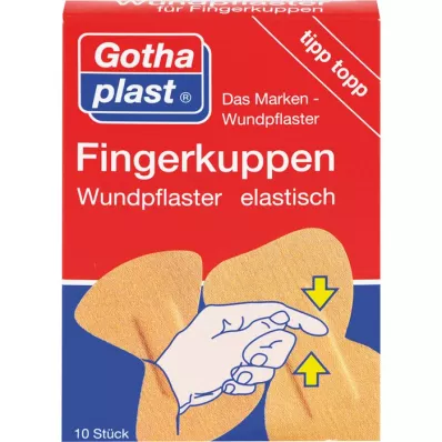GOTHAPLAST Fingerspidsplaster elastik, 10 stk