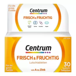 CENTRUM friske &amp; frugtagtige pastiller, 30 stk