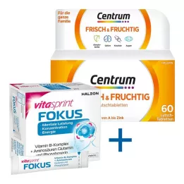 CENTRUM friske &amp; frugtagtige pastiller, 60 stk