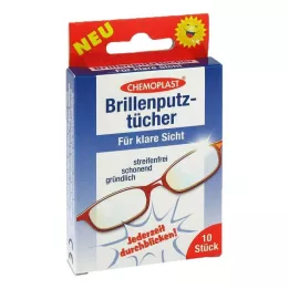 BRILLER RENGØRINGSDUDE, 10 stk