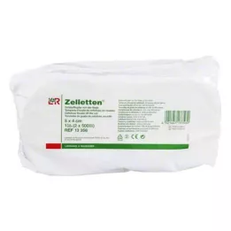 ZELLETTEN Vatpind 4x5 cm usteril rulle, 2X500 stk