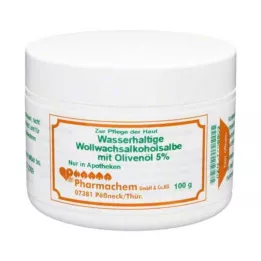 WOLLWACHSALKOHOLSALBE vandbaseret olivenolie 5 %, 100 g
