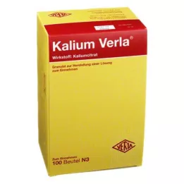 KALIUM VERLA Granulatpose, 100 stk