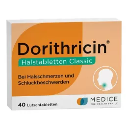 DORITHRICIN Halstabletter Classic, 40 stk