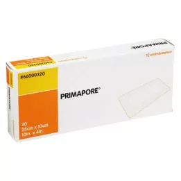 PRIMAPORE 10x25 cm sårbandage steril, 20 stk