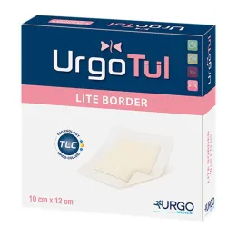 Urgotül Lite Border 10x12 cm bandage, 10 stk