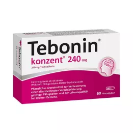 TEBONIN konzent 240 mg filmovertrukne tabletter, 60 stk