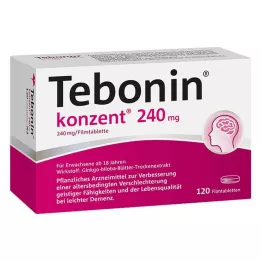 TEBONIN konzent 240 mg filmovertrukne tabletter, 120 stk