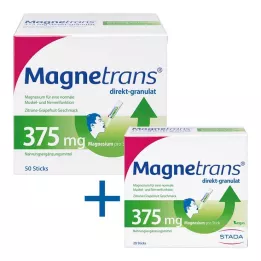 MAGNETRANS direkte 375 mg granulat, 50 stk