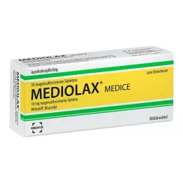 MEDIOLAX Medice gastro-resistente tabletter, 50 stk