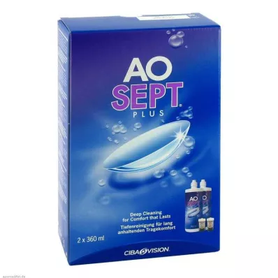 AOSEPT plus opløsning, 2X360 ml AOSEPT plus opløsning, 2X360 ml