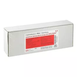 ISOTONISCHE NaCl-opløsning 0,9% Eifelfango, 5X100 ml