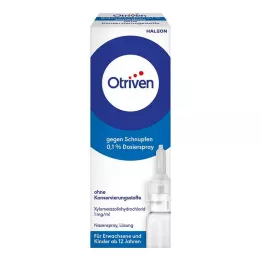 OTRIVEN 0,1% doseringsspray uden konserveringsmidler, 10 ml