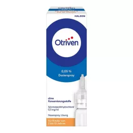 OTRIVEN 0,05% doseringsspray uden konserveringsmidler, 10 ml