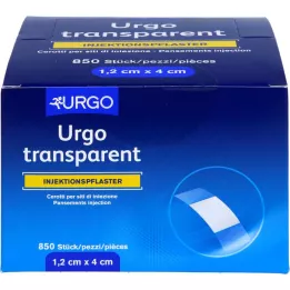 URGO TRANSPARENT Injektionsplaster 1,2x4 cm, 850 stk