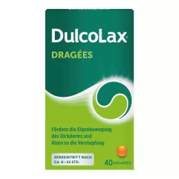 DULCOLAX Dragees gastro-resistente tabletter, 40 stk