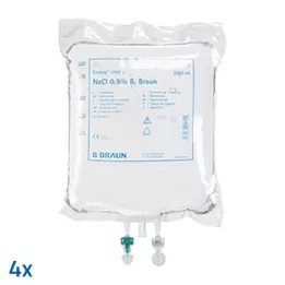 KOCHSALZLÖSUNG 0,9 % B.Braun skylleopløsning Ecob.Click, 4X3000 ml
