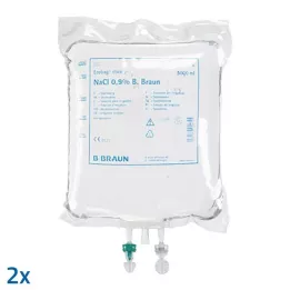 KOCHSALZLÖSUNG 0,9% B.Braun opvaskemiddel Ecob.Click, 2X5000 ml