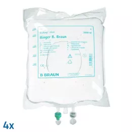 RINGER LÖSUNG B.Braun opvaskemiddel Ecobag Click, 4x3000 ml