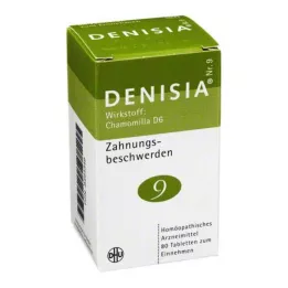 DENISIA 9 tænder-tabletter, 80 stk