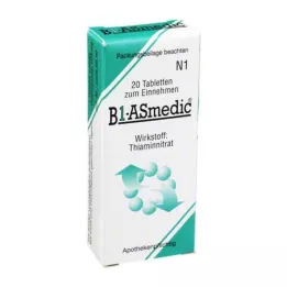 B1 ASMEDIC tabletter, 20 stk
