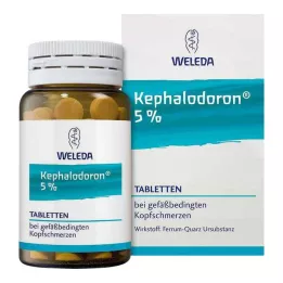 KEPHALODORON 5% tabletter, 250 stk
