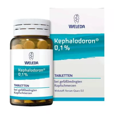 KEPHALODORON 0,1% tabletter, 100 stk