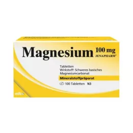 MAGNESIUM 100 mg Jenapharm tabletter, 50 stk