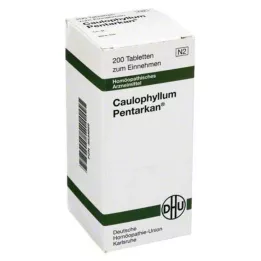 CAULOPHYLLUM PENTARKAN Tabletter, 200 stk