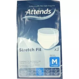 ATTENDS Stretchfit bukser M, 1X3 stk