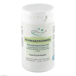 SCHWARZKÜMMEL KAPSLER, 60 stk