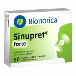 SINUPRET forte overtrukne tabletter, 50 stk