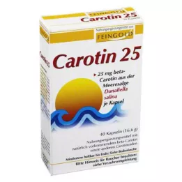 CAROTIN 25 Feingold kapsler, 40 stk