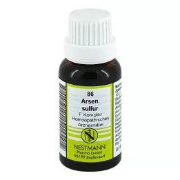 ARSENICUM SULFURICUM F Complex No.86 Fortynding, 20 ml