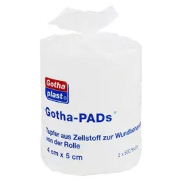 GOTHA PADS Celluloseservietter 4x5 cm, 1000 stk