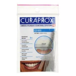 CURAPROX LS 631 Interdentalbørste ex./ekstra fin, 8 stk