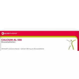CALCIUM AL 500 brusetabletter, 100 stk