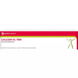 CALCIUM AL 1000 brusetabletter, 40 stk