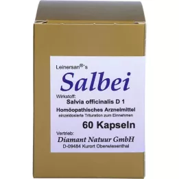 SALBEI KAPSLER, 60 stk