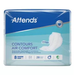 ATTENDS Contours Air Comfort 8 skabeloner, 28 stk