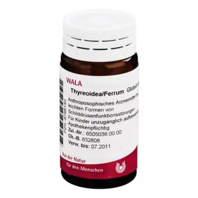 THYREOIDEA/Ferrum Globuli, 20 g THYREOIDEA/Ferrum Globuli, 20 g