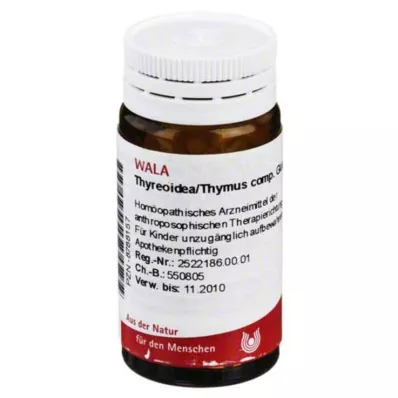 THYREOIDEA/Thymus comp.Globuli, 20 g THYREOIDEA/Thymus comp.Globuli, 20 g