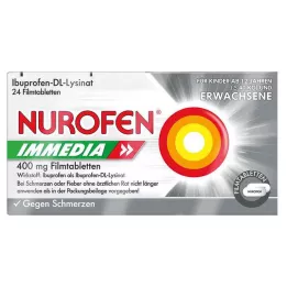NUROFEN Immedia 400 mg filmovertrukne tabletter, 24 stk