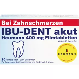 IBU-DENT akut Heumann 400 mg filmovertrukne tabletter, 20 stk